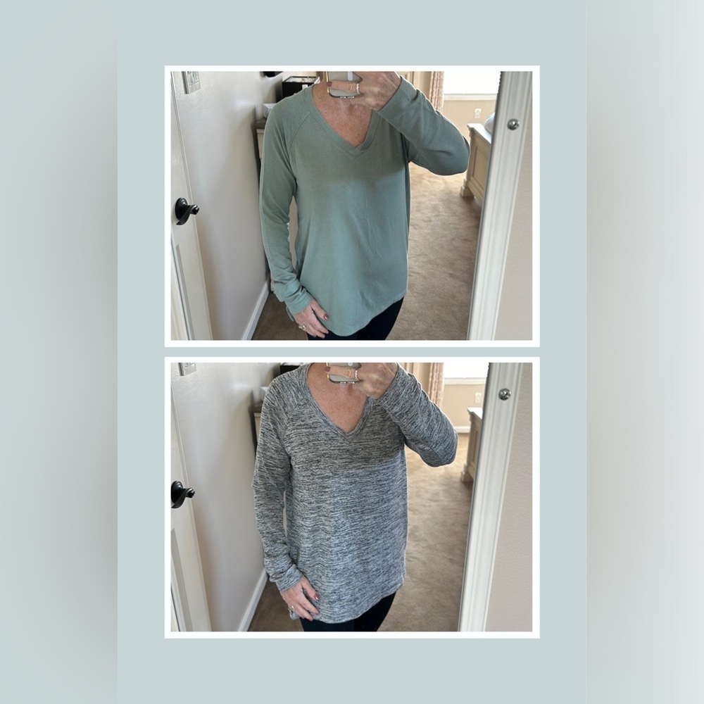 Banana Republic V Neck Tunic Sweater SET OF TWO!